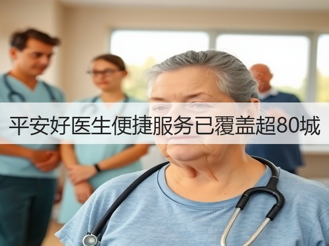 平安好医生便捷服务已覆盖超80城(图3) 平安好医生便捷服务已覆盖超80城(图3)