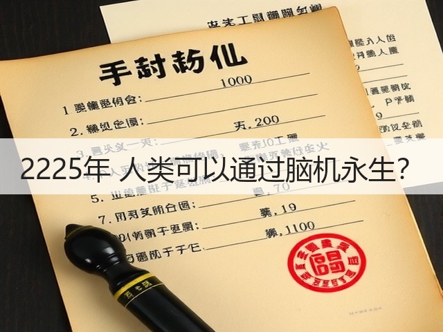 2225年 人类可以通过脑机永生?(图1) 2225年 人类可以通过脑机永生?(图1)