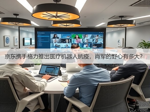 京东携手格力推出医疗机器人抗疫,肖军的野心有多大?(图1) 京东携手格力推出医疗机器人抗疫,肖军的野心有多大?(图1)