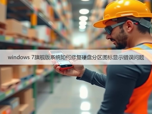 windows 7旗舰版系统如何修复硬盘分区图标显示错误问题(图1) windows 7旗舰版系统如何修复硬盘分区图标显示错误问题(图1)