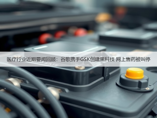 医疗行业近期要闻回顾：谷歌携手GSK创建黑科技 网上售药被叫停(图3)