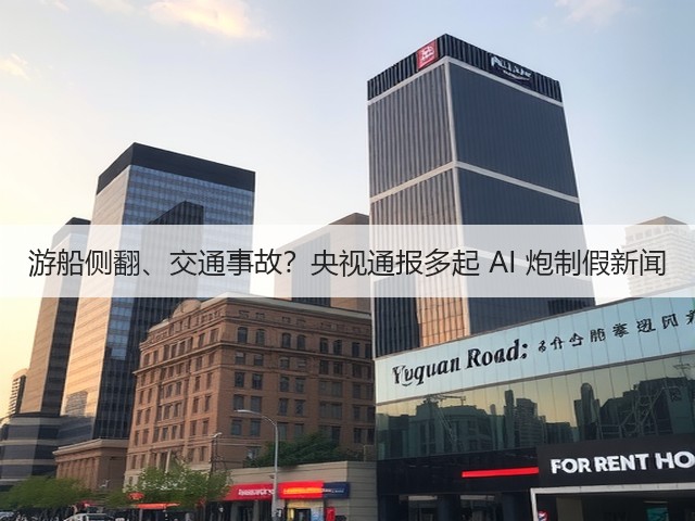 游船侧翻、交通事故？央视通报多起 AI 炮制假新闻(图2)