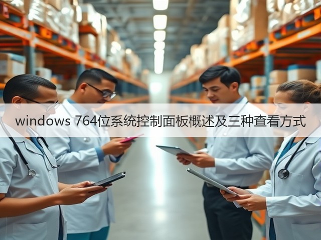 windows 764位系统控制面板概述及三种查看方式(图3) windows 764位系统控制面板概述及三种查看方式(图3)