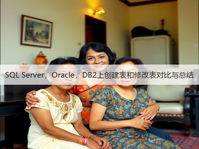 SQL Server,Oracle,DB2上创建表和修改表对比与总结(图3) SQL Server,Oracle,DB2上创建表和修改表对比与总结(图3)