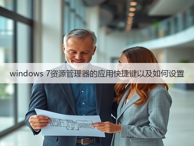 windows 7资源管理器的应用快捷键以及如何设置(图3) windows 7资源管理器的应用快捷键以及如何设置(图3)
