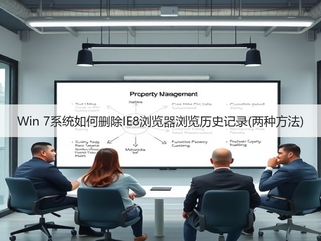 Win 7系统如何删除IE8浏览器浏览历史记录(两种方法)(图1)