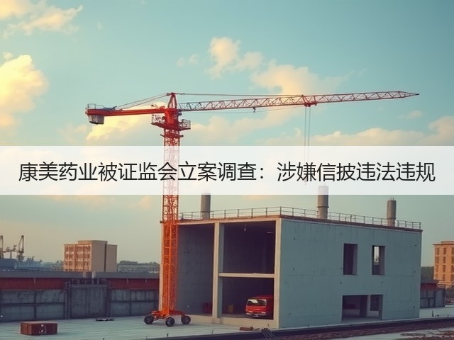 康美药业被证监会立案调查:涉嫌信披违法违规(图3) 康美药业被证监会立案调查:涉嫌信披违法违规(图3)