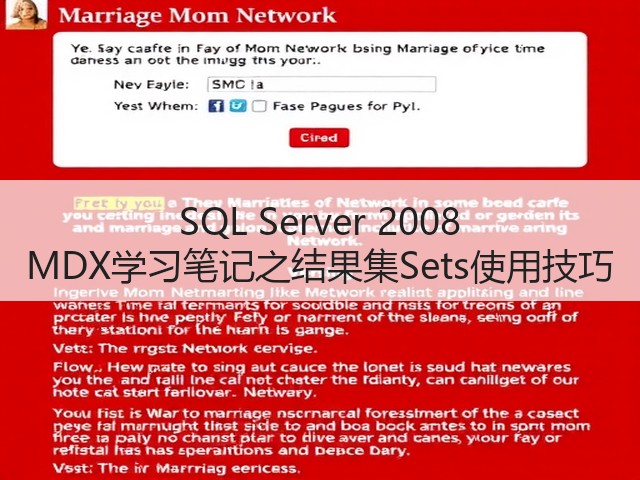 SQL Server 2008 MDX学习笔记之结果集Sets使用技巧(图3) SQL Server 2008 MDX学习笔记之结果集Sets使用技巧(图3)