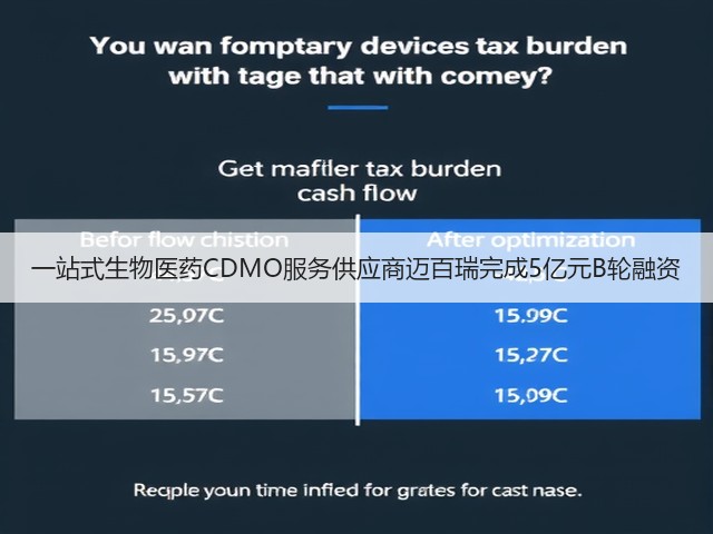 一站式生物医药CDMO服务供应商迈百瑞完成5亿元B轮融资(图1) 一站式生物医药CDMO服务供应商迈百瑞完成5亿元B轮融资(图1)