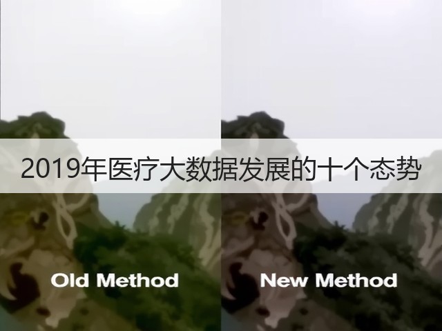 2019年医疗大数据发展的十个态势(图1) 2019年医疗大数据发展的十个态势(图1)