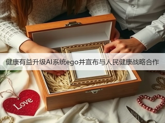 健康有益升级AI系统ego并宣布与人民健康战略合作(图3) 健康有益升级AI系统ego并宣布与人民健康战略合作(图3)