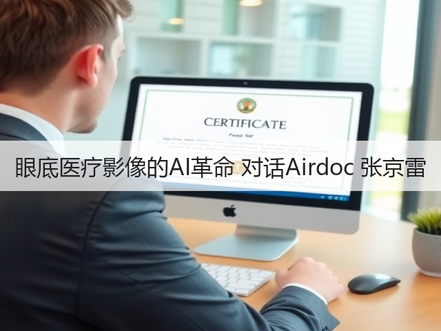 眼底医疗影像的AI革命 对话Airdoc 张京雷(图3) 眼底医疗影像的AI革命 对话Airdoc 张京雷(图3)