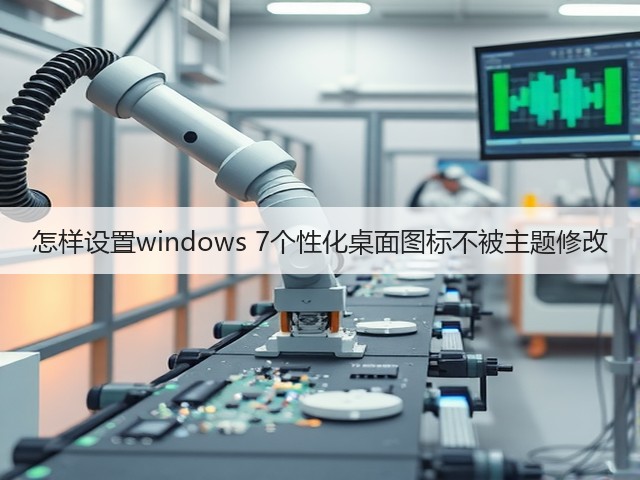 怎样设置windows 7个性化桌面图标不被主题修改(图2) 怎样设置windows 7个性化桌面图标不被主题修改(图2)