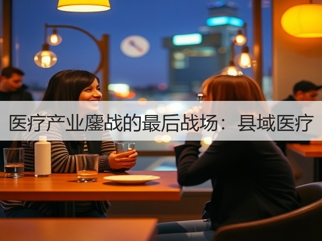 医疗产业鏖战的最后战场:县域医疗(图1) 医疗产业鏖战的最后战场:县域医疗(图1)