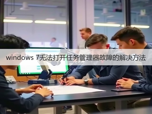 windows 7无法打开任务管理器故障的解决方法(图2) windows 7无法打开任务管理器故障的解决方法(图2)