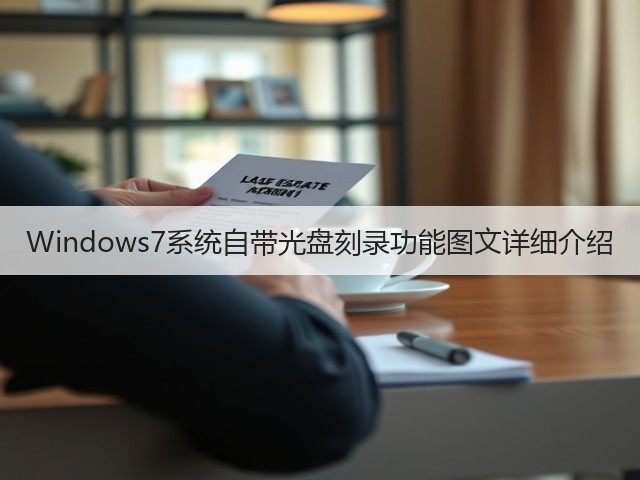 Windows7系统自带光盘刻录功能图文详细介绍(图1) Windows7系统自带光盘刻录功能图文详细介绍(图1)