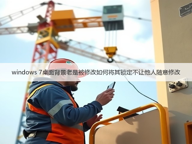 windows 7桌面背景老是被修改如何将其锁定不让他人随意修改(图1) windows 7桌面背景老是被修改如何将其锁定不让他人随意修改(图1)