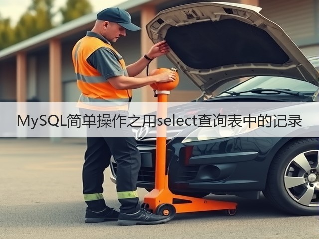 MySQL简单操作之用select查询表中的记录(图1) MySQL简单操作之用select查询表中的记录(图1)