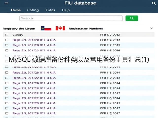 MySQL 数据库备份种类以及常用备份工具汇总(1)(图3)