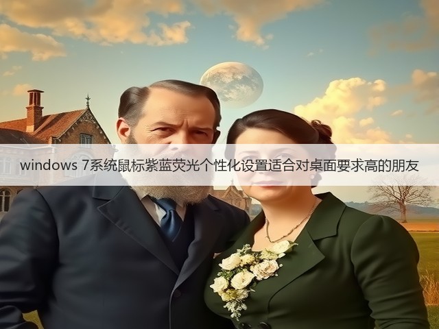 windows 7系统鼠标紫蓝荧光个性化设置适合对桌面要求高的朋友(图2) windows 7系统鼠标紫蓝荧光个性化设置适合对桌面要求高的朋友(图2)