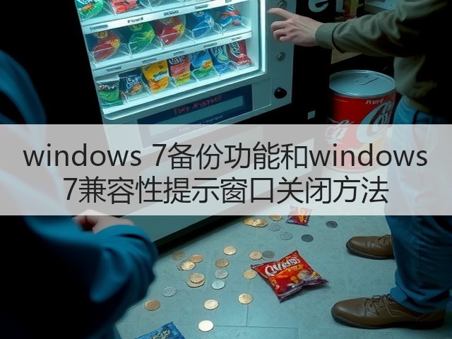 windows 7备份功能和windows 7兼容性提示窗口关闭方法(图1) windows 7备份功能和windows 7兼容性提示窗口关闭方法(图1)