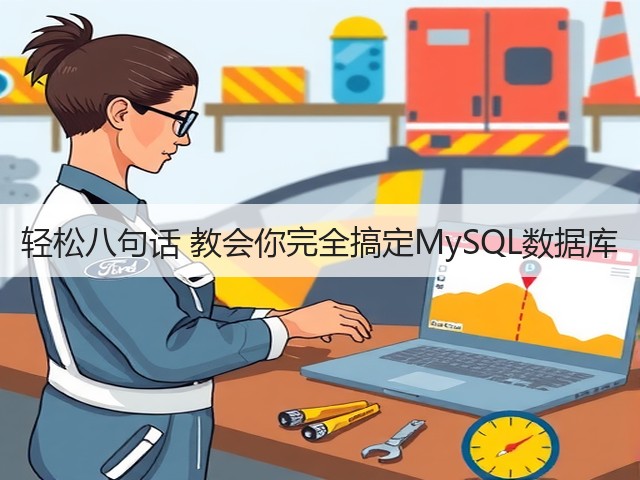 轻松八句话 教会你完全搞定MySQL数据库(图1) 轻松八句话 教会你完全搞定MySQL数据库(图1)