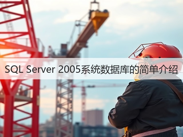 SQL Server 2005系统数据库的简单介绍(图3) SQL Server 2005系统数据库的简单介绍(图3)