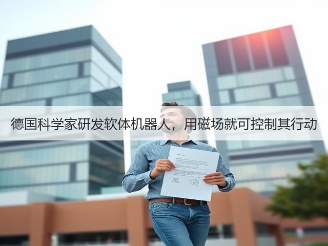德国科学家研发软体机器人,用磁场就可控制其行动(图2) 德国科学家研发软体机器人,用磁场就可控制其行动(图2)