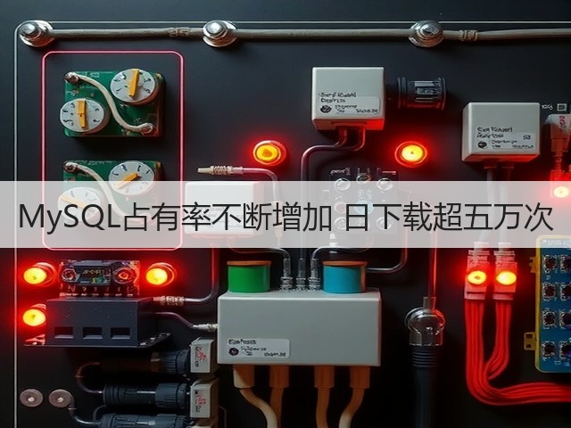 MySQL占有率不断增加 日下载超五万次(图3) MySQL占有率不断增加 日下载超五万次(图3)