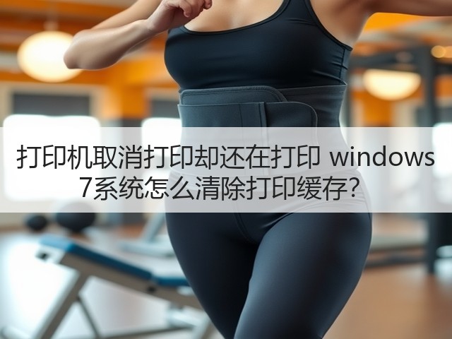 打印机取消打印却还在打印 windows 7系统怎么清除打印缓存?(图3) 打印机取消打印却还在打印 windows 7系统怎么清除打印缓存?(图3)