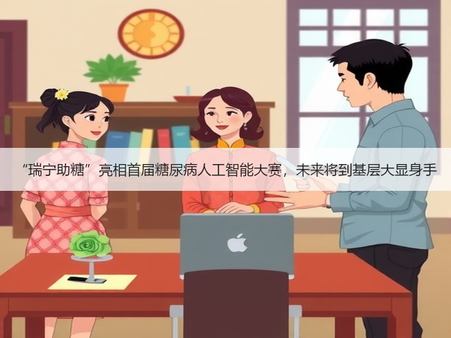“瑞宁助糖”亮相首届糖尿病人工智能大赛,未来将到基层大显身手(图2) “瑞宁助糖”亮相首届糖尿病人工智能大赛,未来将到基层大显身手(图2)