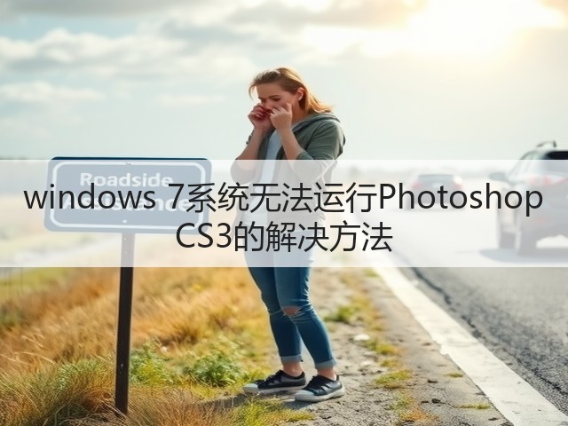 windows 7系统无法运行Photoshop CS3的解决方法(图3)