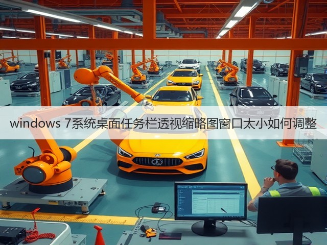 windows 7系统桌面任务栏透视缩略图窗口太小如何调整(图3) windows 7系统桌面任务栏透视缩略图窗口太小如何调整(图3)