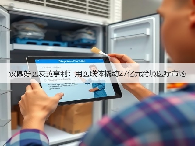 汉鼎好医友黄亨利:用医联体撬动27亿元跨境医疗市场(图1) 汉鼎好医友黄亨利:用医联体撬动27亿元跨境医疗市场(图1)