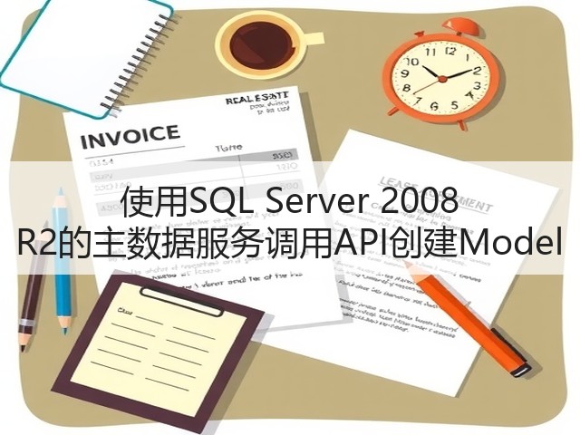 使用SQL Server 2008 R2的主数据服务调用API创建Model(图2) 使用SQL Server 2008 R2的主数据服务调用API创建Model(图2)