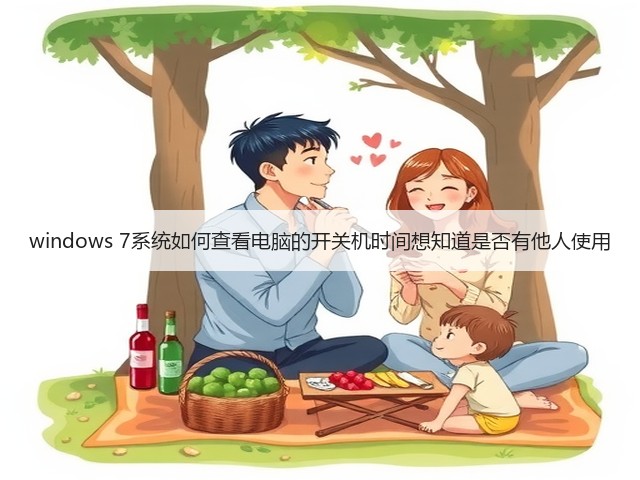 windows 7系统如何查看电脑的开关机时间想知道是否有他人使用(图3) windows 7系统如何查看电脑的开关机时间想知道是否有他人使用(图3)