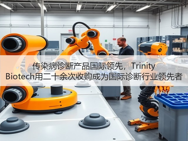 传染病诊断产品国际领先,Trinity Biotech用二十余次收购成为国际诊断行业领先者(图3) 传染病诊断产品国际领先,Trinity Biotech用二十余次收购成为国际诊断行业领先者(图3)