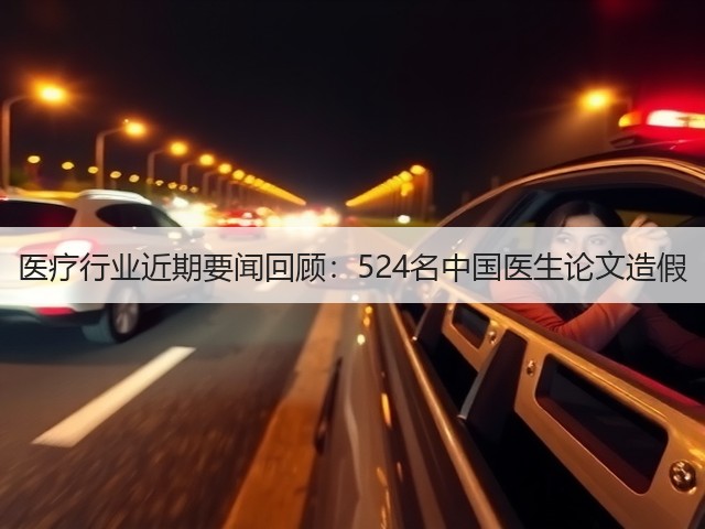 医疗行业近期要闻回顾:524名中国医生论文造假(图1) 医疗行业近期要闻回顾:524名中国医生论文造假(图1)