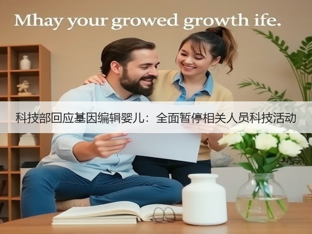 科技部回应基因编辑婴儿:全面暂停相关人员科技活动(图2) 科技部回应基因编辑婴儿:全面暂停相关人员科技活动(图2)