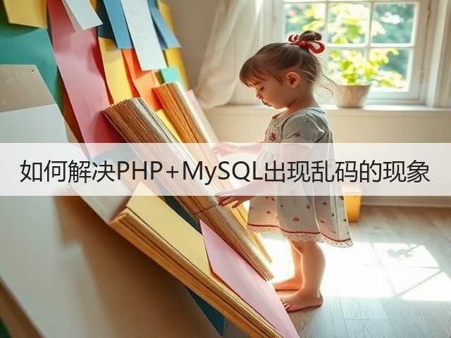 如何解决PHP+MySQL出现乱码的现象(图1)