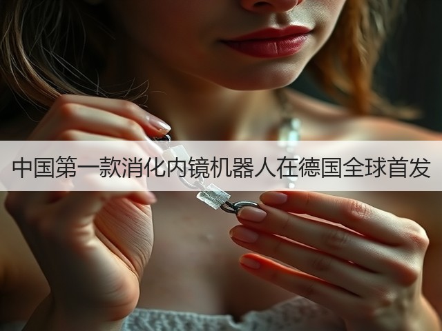 中国第一款消化内镜机器人在德国全球首发(图1) 中国第一款消化内镜机器人在德国全球首发(图1)