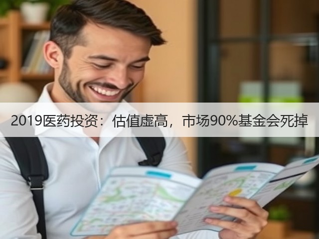 2019医药投资:估值虚高,市场90%基金会死掉(图1) 2019医药投资:估值虚高,市场90%基金会死掉(图1)