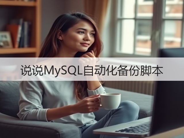 说说MySQL自动化备份脚本(图1)