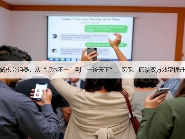解密分组器:从“版本不一”到“一统天下”,医保、医院双方效率提升(图3) 解密分组器:从“版本不一”到“一统天下”,医保、医院双方效率提升(图3)