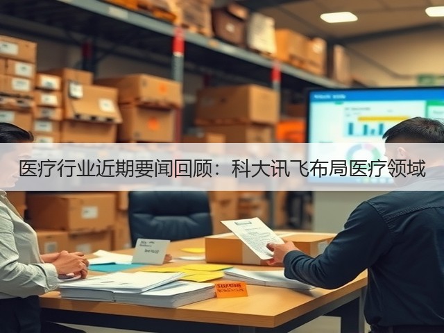 医疗行业近期要闻回顾:科大讯飞布局医疗领域(图1) 医疗行业近期要闻回顾:科大讯飞布局医疗领域(图1)