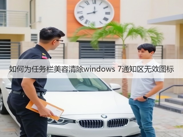 如何为任务栏美容清除windows 7通知区无效图标(图2) 如何为任务栏美容清除windows 7通知区无效图标(图2)