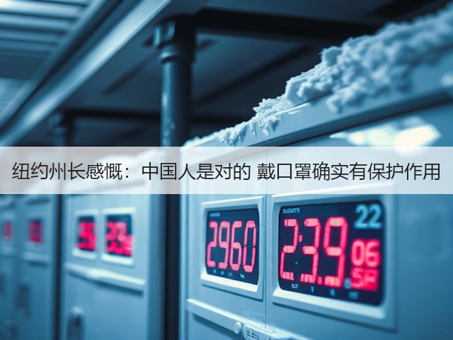 纽约州长感慨：中国人是对的 戴口罩确实有保护作用(图1)