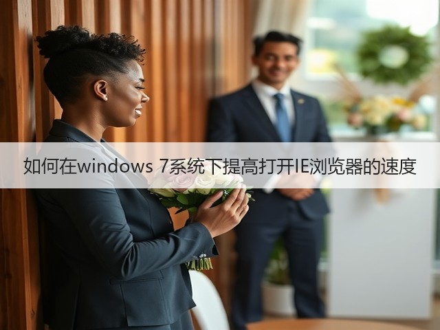 如何在windows 7系统下提高打开IE浏览器的速度(图2)
