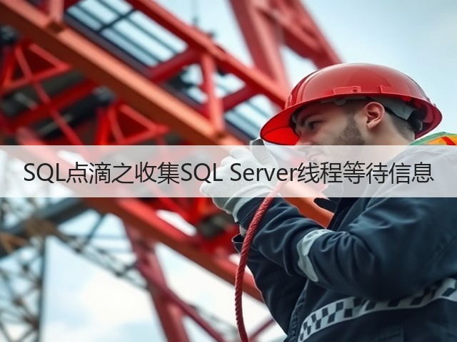 SQL点滴之收集SQL Server线程等待信息(图1) SQL点滴之收集SQL Server线程等待信息(图1)