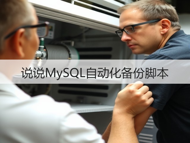 说说MySQL自动化备份脚本(图2)